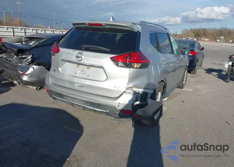 2017 Nissan Rogue Sv z USA, uszkodzony, nr VIN KNMAT2MT8HP538380